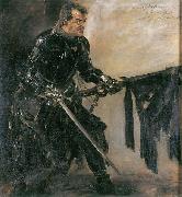 Lovis Corinth Portrat des Rudolf Rittner als Florian Geyer oil